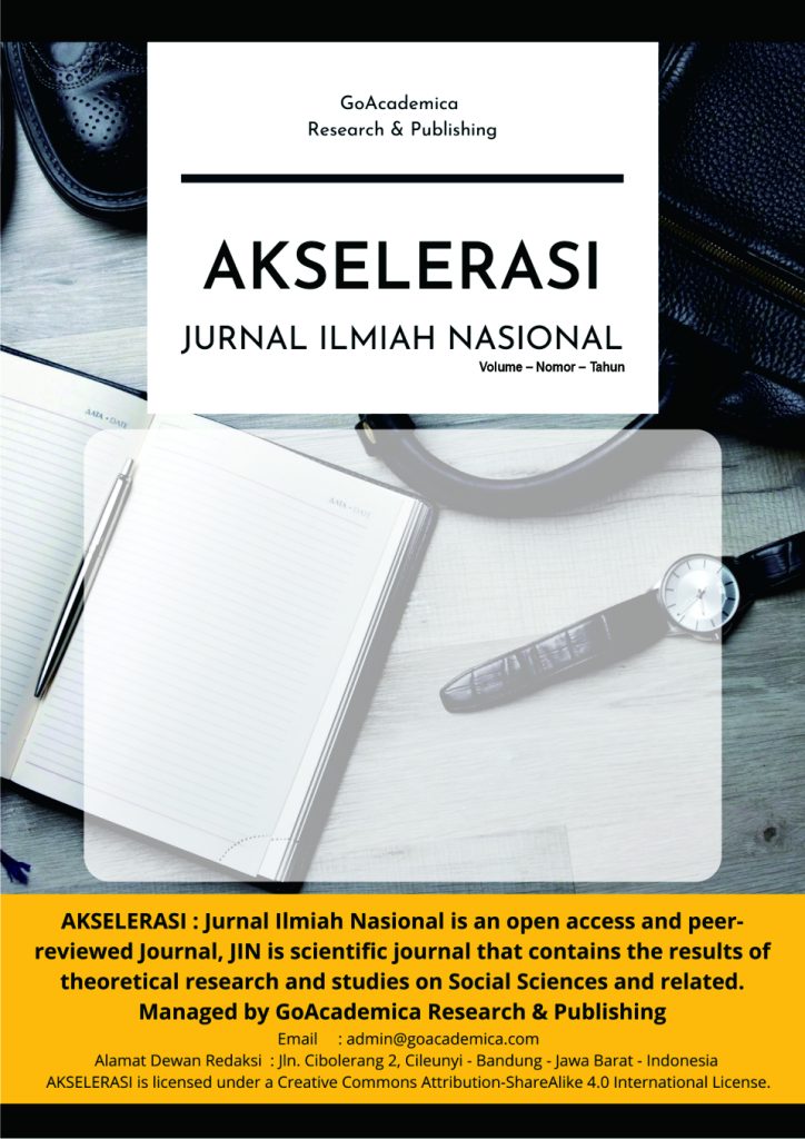 Akselerasi: Jurnal Ilmiah Nasional
